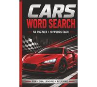 Cars Word Search: 50 Car-Themed Word Search Puzzles | 10 Words Per Puzzle | Easy to Read | Fun for Teens, Adults & Car Enthusiasts