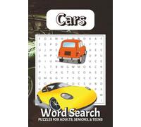 Cars Word Search Book: 50+ Word Searches About Vehicles and Other Automotive Terms | 6x9 inches | Great for Adults, Seniors and All other Ages!