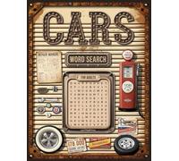 Cars Word Search for Adults: Retro 100 Automotive Puzzles & Fun Facts Large Print About Vintage and Classic Cars, Engines & More! Ideal Brain Game ... Vehicle Enthusiasts, Drivers, or Mechanics