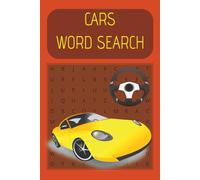 CARS word search: love cars this will be the book for you