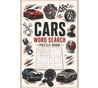 Cars Word Search Puzzle Book