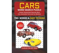 Cars Word Search Puzzle Book: 60 Themed Word Search Puzzles with Easy to Read Print about Cars, Automotive Terms, Car Mechanic and More | 6x9 inches & ... vacation, Holidays, Free Times & Relaxation