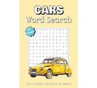 Cars Word Search Puzzle Book: Car Lovers’ Word Search Puzzle Book | 6x9 Inches, 110 Pages | 50+ Auto Puzzles for Relaxation, Holidays, and Free Time | Great Gift for Drivers and Puzzle Fans