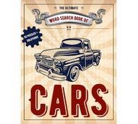Cars Word Search Puzzle Book: Fun and Large Print, For Adults, Seniors, Kids, gift for Auto Lovers, Car Enthusiasts