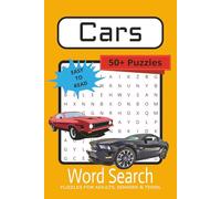 Cars Word Search Puzzle Book: Word Search with Easy-to-Read Print about Cars, Automotive, Mechanics and More | 6x9 inches, 110 pages | 50+ Puzzles… Gift for vacation, Holiday & Free Times.