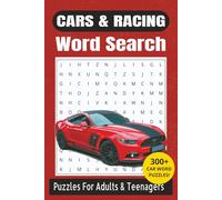 Cars Word Search Puzzle Book: Word Search with Easy to Read Print about Cars, Race Cars and More I 6x9 inches, 80 pages...Gift for vacations, Holidays and Free Times (Puzzle Fun)