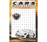 Cars Word Search Puzzle Book: Word Searches With Easy to read print about Cars, vehicle, Automobile, wheels, Speed and more | 6x9 inches, 110 pages | ... … Gift for Vacations,Holidays and Free times