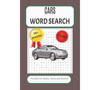 Cars Word Search Puzzle: Word searches with easy to read print about cars, car parts, classic cars and more, 6x9, 110 pages, 50+ puzzles. For Adults, ... for free time, vacations and road trips.