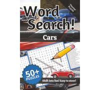 Cars Word Search: Words and Definitions of Cars: Word Puzzle Book | 110+ pages | 50+ puzzles | 6x9 | Shift into fun! Easy to steer! (Learning)