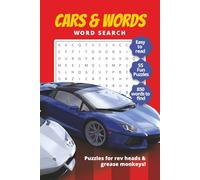 Cars & Words Word Search Puzzle Book: Word Searches With Easy To Read Print About Cars. For Adults, Seniors & Auto Fans | 6x9 inches | 110 pages | 50+ ... of Five Useful Books Word Search Series)