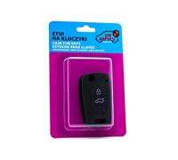 CarSafety Funda de Silicona para Llave de Coche - Compatible con Ford Carcasa para Mando de Coche en Negro