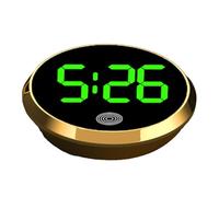 carsDigital Clock - Electronic Round Dashboard Clock, Robust Interior Accessory, Auto Time Display, Easy Read | Practical carsGadget For Sedan Small carsRV Truck SUV Travel Driving