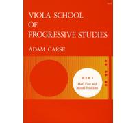 CARSE A. - Viola School of Progresive Studies Vol.3: Half, First and Second Positions para Viola