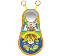 Carseat Toys with Music - 360 grados Rotating Car Backseat, Carseat Toys with Music | Simulated Driving Controller for Children Kids