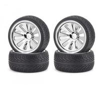 CARSON 1:10 Juego De Llantas/Ruedas Buggy On-R. 4 Unidades / 500105200