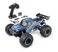 Carson 1:10 XS Tekuro 100% RTR Gris/Azul - Coche teledirigido, Incluye Pilas y Mando a Distancia, Todoterreno, 40 km/h, RC Outdoor