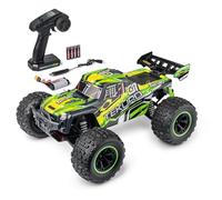 Carson 1:10 XS Tekuro 100% RTR Gris/Verde - Coche teledirigido, Incluye Pilas y Mando a Distancia, Todoterreno, 40 km/h, RC Outdoor
