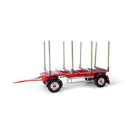 Carson 1:14 2-Achs Riedler Riedler 500907622 - Remolque de 2 Ejes para Volvo Tamiya Truck