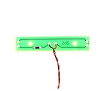 Carson 1:14 7,2-14 V Iluminación de matrícula RC Accesorios para Tamiya Trucks, Piezas de Repuesto, Piezas de Tuning, fabricación de maquetas, Fabricado en Alemania, 500907381