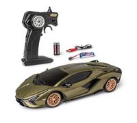 Carson 1:24 Lamborghini Sian 2.4GHz 100% RTR - Coche teledirigido, iluminación LED, Tiempo de conducción Aprox. 60 min, Coche RC, Control Remoto, Juguete teledirigido