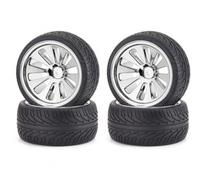 Carson 500105200 - Set De Ruedas/Felgas 1:10 Para Buggy On-R. 4 Unidades - Nuevo