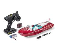 Carson 500108055 Bella Luisa 2,4 GHz 100% RTR - Barco Teledirigido, Lancha RC, Radiocontrol para Niños, Circuito de Seguridad, con Control Remoto