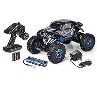 Carson 500404169 X-Crawlee XL Beetle 1:10 - Robusto rastreador XL RC 4x4, Ejes entrelazables, Amortiguador de Aceite de Aluminio Ajustable, Ideal para Principiantes, 100% RTR, diseño Beetle