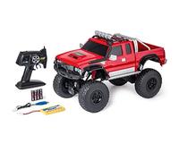 Carson 500404240 1:8 Pickup Crawler 2,4 GHz 100% RTR Rojo - Coche Teledirigido, Vehículo Sobre Orugas por Radiocontrol, Todoterreno