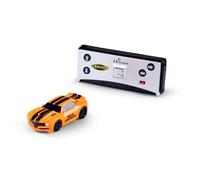 Carson 500404276 Nano Racer Striker 1:60 - Coche Teledirigido 2.4GHz Naranja, Vehículo RC, Tiempo de Conducción 20 Min, para Niños