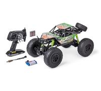 Carson 500404289 1:8 Dirt Crawler 4x4 100% RTR Verde - RC teledirigido, Crawler RC para niños