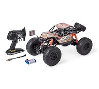 Carson 500404290 1:8 Dirt Crawler 4x4 100% RTR Naranja - Coche teledirigido, Coche RC, vehículo RC, Coche RC 1:8, Juguete teledirigido, Oruga RC para niños