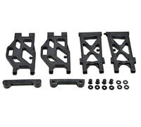 Carson 500405351 - Accesorios de construcción: X10EB Brazo de suspensión Set con Soporte, Delantero/Trasero