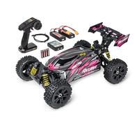 Carson 500409083 1:8 Akuma Buggy 4WD 100% RTR Rosa - Coche teledirigido, Todoterreno, vehículo RC, Coche RC 70 km/h, Buggy teledirigido