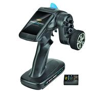 Carson 500500052 FS 2K Reflex Wheel Pro 3 2.4G - Accesorios para vehículos, Compatible para Kits, modelismo, Incluye Receptor, RC, Mando a Distancia de 2 4 GHz, Negro