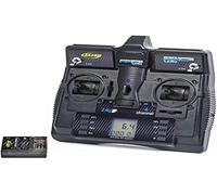 Carson 500500085 FS Reflex Stick Pro 3.1 2.4G LCD 4 Canales - Accesorios para vehículos, Compatible para Kits, modelismo, Incluye Receptor, RC, Mando a Distancia de 2 4 GHz, Negro