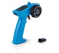 Carson 500500100 500500100 Wheel Start 2.4G - Radio para coche (2,4 G, incluye accesorios, control remoto, receptor, 3 canales, compatible con Tamiya Kit), color azul , color/modelo surtido