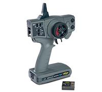 Carson 500500105 Reflex Wheel X1 2.4G Gris - Kit Compatible, modelismo, Accesorios, Receptor, Radio RC, Sistema de radiocontrol 2 4 GHz