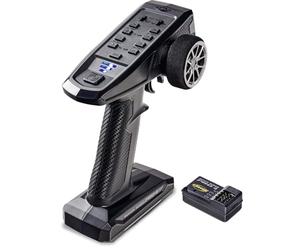 Carson 500500110 FS 3K Reflex Wheel Pro 4 2,4GHz - modelismo a Control Remoto, Accesorios, Receptor, Radio RC, Mando a Distancia 2 4 GHz, función Trim