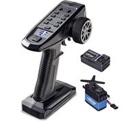 Carson 500500111 FS 3K Reflex Rueda Pro 4 2.4GHz + 5Kg Servo - fabricación de Modelos de Control Remoto, Accesorios, Receptor, Radio RC, 2 4 GHz de Control Remoto, la función de Ajuste