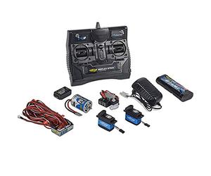 Carson 500501015 500501015 Reflex Stick Truck-Set 2.4G 6 Canales, modelismo, Control Remoto de 2,4 GHz, Receptor, Incluye Accesorios, Instrucciones (Idioma español no garantizado), Color Negro