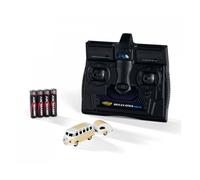 Carson 500504164 1:87 VW T1 Samba Bus with Caravan 2.4GHz 100% - Ready to Drive Model, RC Car, H0 Car, RC Model, Diorama Vehicle