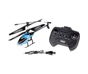 Carson 500507164 Starter Tyrann 230 IR 2 canales RTF Cyan Helicóptero, helicóptero, para principiantes, helicóptero RC, juguete a control remoto