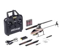 Carson 500507170 Tyrann Single Blade 320 2.4GHz 100% RTF Naranja - Helicóptero por Control Remoto, Robusto RTF (Listo para Volar), helicóptero RC, con función de despegue y Aterrizaje