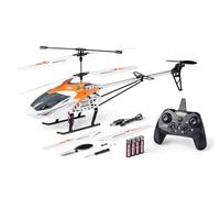 Carson 500507184 Easy Tyrann 670 Autostart 100% RTF Naranja - Helicóptero RC Teledirigido, Robusto RTF (Listo para Volar), para Exteriores, Avión RC