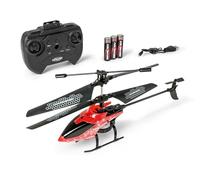 Carson 500507199 Starter Tyrann 230 IR 2CH 100% RTF Rojo - Helicóptero, helicóptero, para Principiantes, helicóptero RC, Juguete teledirigido