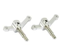 Carson 500530913 1:14 - Eje de Rueda de Aluminio para Eje Delantero (2), Pieza de Tuning, construcción de maquetas, Accesorios