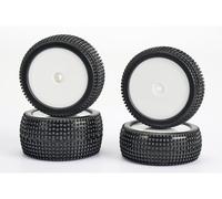 Carson 500900135 - 1:10 Súper Gripp 4WD Set de Neumáticos (4 Pieza) Mercancía