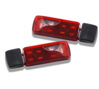Carson 500907038 - 1:14 6-Kammer Luces Traseras Zugmasch. (2) - Nuevo