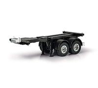 Carson Carson-907334 1:14 20Ft. Kit Remolque para Camiones Tamiya, Repuesto, Piezas de Tuning, modelismo, Fabricado en Alemania, 500907334, Color Negro, L