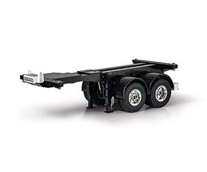 Carson 907334 1:14 500907334 - Contenedor de Remolque RC, Accesorios para Camiones Tamiya, Piezas de Repuesto, Piezas de Tuning, fabricación de maquetas, Fabricado en Alemania, 500907334, Color Negro
